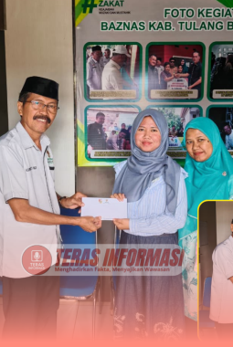 BAZNAS Tulang Bawang Barat Tebar Harapan Pendidikan, Salurkan Beasiswa Rp10 Juta untuk Mahasiswa UNILA dan UIN Raden Intan Lampung