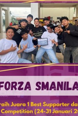 FORZA SMANILA DAN TIM MODERN DANCE SMA YP UNILA RAIH JUARA 1 AJANG DBL COMPETITION 2026