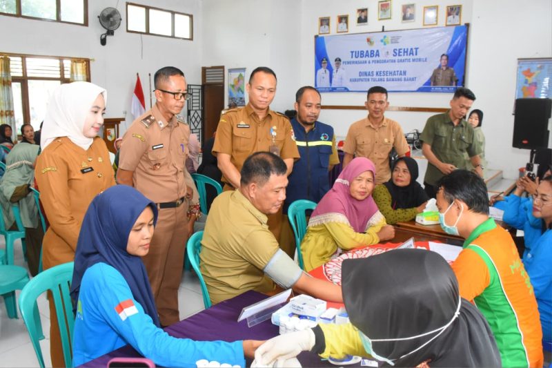 Gelar Tubaba Q Sehat Serentak di 16 Titik, Pemkab Tubaba Tegaskan Kesehatan Jadi Program Prioritas